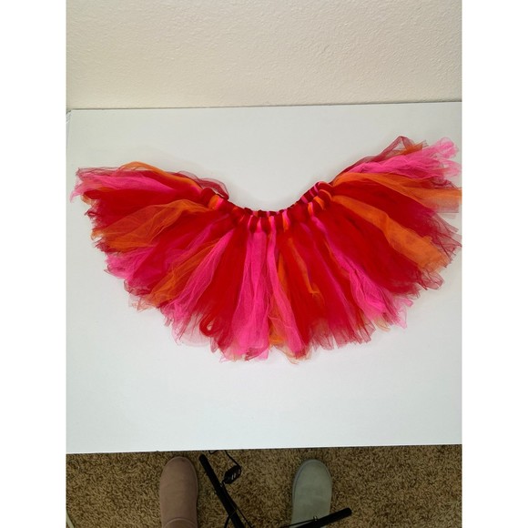 Handmade Full Tutu Sz 4-8 Ballerina Dance Ballet Play Costume Stretch Waist - Picture 11 of 12